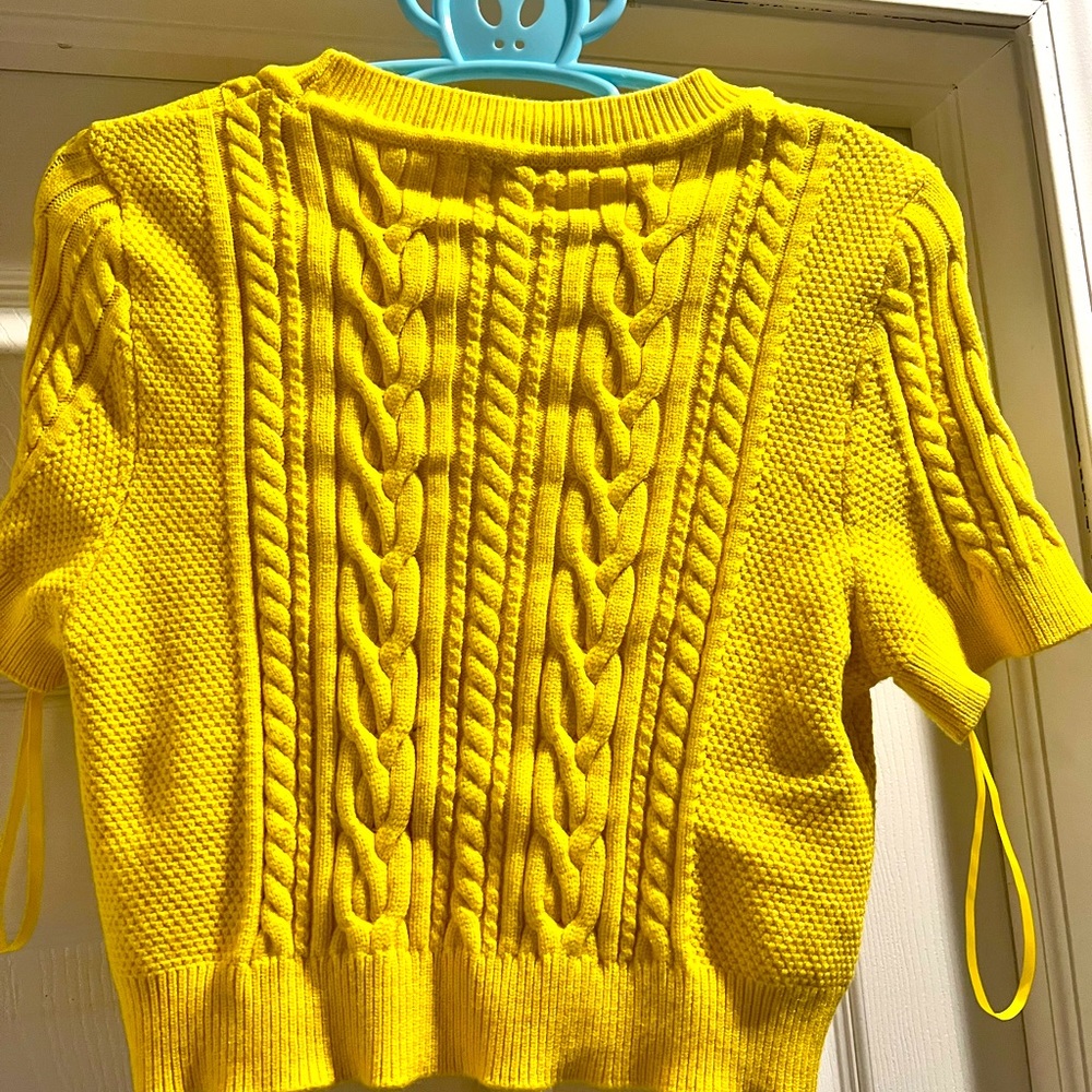 Ronny Kobo Yordana Knit Cropped top